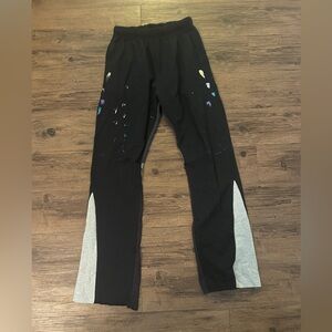 mnml la contrast bootcut sweatpants size M